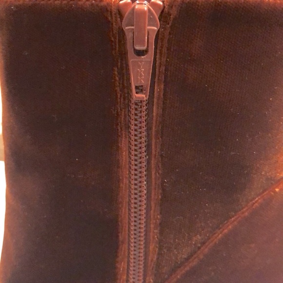 Escada Velvet Ankle Boots - Picture 6 of 15